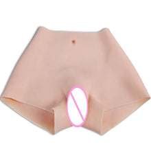 Load image into Gallery viewer, Silicone Feminine Form Panties – Boxer Style (Medical Silicone) | Silicone Realistic Vagina Panties