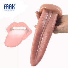 Load image into Gallery viewer, realistic tongue butt plug g-spot stimulate