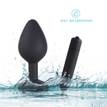 Load image into Gallery viewer, Black Bullet Anal Plug Unisex