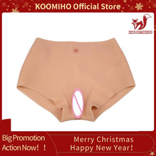 Load image into Gallery viewer, Silicone Feminine Form Panties – Boxer Style (Medical Silicone) | Silicone Realistic Vagina Panties