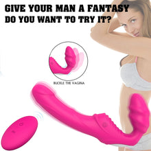 Load image into Gallery viewer, Strapless strap on 9 Speed Double Vibrating G Spot