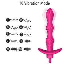 Load image into Gallery viewer, New Anal Beads Butt Plug Vibrator for Men & Female