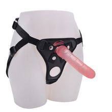 Load image into Gallery viewer, 20CM Double Hole Strap On Realistic Dildo Pants