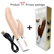 Load image into Gallery viewer, New Skin Realistic Dildo Rabbit Vibrator