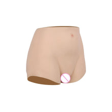 Load image into Gallery viewer, Silicone Feminine Form Panties – Boxer Style (Medical Silicone) | Silicone Realistic Vagina Panties