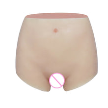 Load image into Gallery viewer, Silicone Feminine Form Panties – Boxer Style (Medical Silicone) | Silicone Realistic Vagina Panties