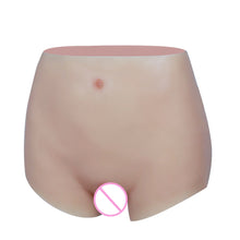 Load image into Gallery viewer, Silicone Feminine Form Panties – Boxer Style (Medical Silicone) | Silicone Realistic Vagina Panties
