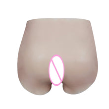 Load image into Gallery viewer, Silicone Feminine Form Panties – Boxer Style (Medical Silicone) | Silicone Realistic Vagina Panties