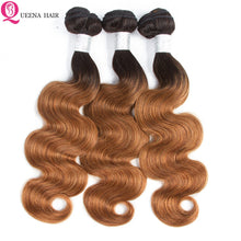 Load image into Gallery viewer, Blonde Wet And Wavy Brazilian Bundles Remy Human Hair Extensions