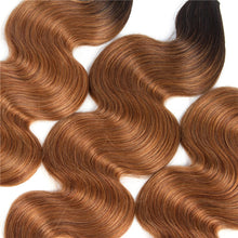 Load image into Gallery viewer, Blonde Wet And Wavy Brazilian Bundles Remy Human Hair Extensions