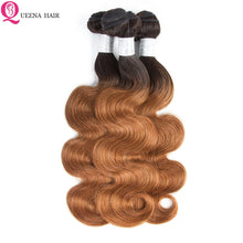 Load image into Gallery viewer, Blonde Wet And Wavy Brazilian Bundles Remy Human Hair Extensions