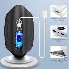 Load image into Gallery viewer, Male Masturbator Adjustable Vibrator Trainer Glans