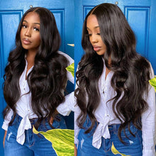 Load image into Gallery viewer, 40/30 inch Human Hair Body Wave Lace Front