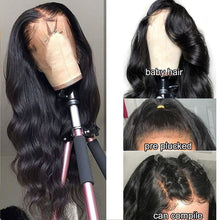 Load image into Gallery viewer, 40/30 inch Human Hair Body Wave Lace Front