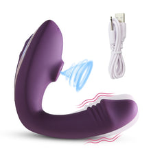 Load image into Gallery viewer, Sucking Vibrator Dildo