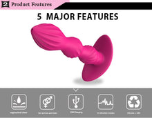 Load image into Gallery viewer, New Anal Beads Butt Plug Vibrator for Men & Female