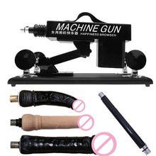 Load image into Gallery viewer, Automatic Sex Machine With Dildo Attachments