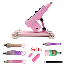 Load image into Gallery viewer, Automatic Sex Machine With Dildo Attachments