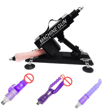 Load image into Gallery viewer, Automatic Sex Machine With Dildo Attachments