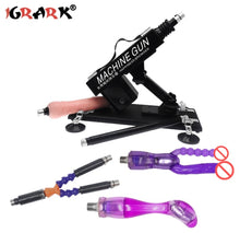 Load image into Gallery viewer, Automatic Sex Machine With Dildo Attachments