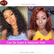 Load image into Gallery viewer, Brazilian Water Wave Short Bob 4x4 Closure Human Hair