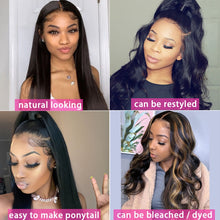 Load image into Gallery viewer, Brazilian Straight 360 Human Hair