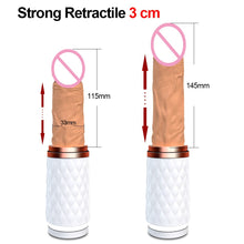 Load image into Gallery viewer, Thrusting Dildo Vibrator Automatic G Spot with Suction Cup