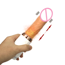 Load image into Gallery viewer, Thrusting Dildo Vibrator Automatic G Spot with Suction Cup