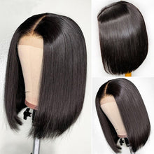 Load image into Gallery viewer, Bob Wigs Bone Straight Human Hair