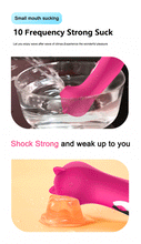 Load image into Gallery viewer, Powerful Clit Sucker Nipple Vibrator