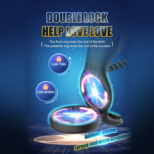 Load image into Gallery viewer, New 10 Speed Penis Ring Vibrator For Men