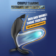 Load image into Gallery viewer, New 10 Speed Penis Ring Vibrator For Men