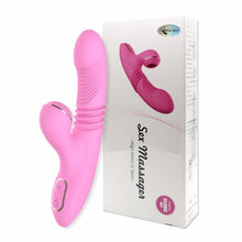 Load image into Gallery viewer, Clit Sucker Vibrator G Spot Dildo Thrusting Vibrator Clitoris Stimulator Magic Wand Nipple Sucking Vibrator For Women Adult Toy