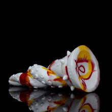 Load image into Gallery viewer, FAAK New large anal plug yellow dragon erotic design twist octopus leg textured silicone suck animal dildo sex toys for women