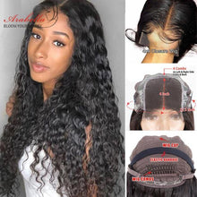 Load image into Gallery viewer, Arabella Water Wave Transparent Lace Frontal T Part