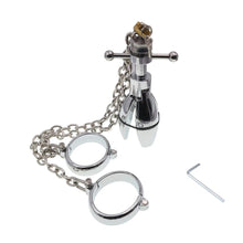 Load image into Gallery viewer, Stainless Steel Anal Dilator Ass Expanding Chastity Device For Women Men Couples