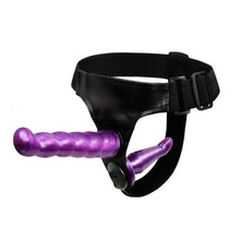 Load image into Gallery viewer, Double Penis Realistic Ultra Elastic Harness Belt Strap On