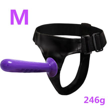 Load image into Gallery viewer, Double Penis Realistic Ultra Elastic Harness Belt Strap On