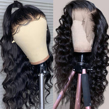 Load image into Gallery viewer, Lace Front Human Hair Loose Deep Wave 180 Density Remy