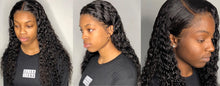 Load image into Gallery viewer, Bob Long Deep Frontal Brazilian Wet And Wavy 13x4 Lace