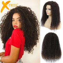 Load image into Gallery viewer, Kinky Curly Synthetic Mixed 30% Human Hair Wigs