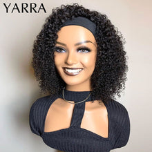 Load image into Gallery viewer, Brazilian Kinky Curly Headband Human Hair Wig