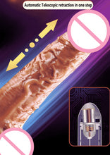 Load image into Gallery viewer, Telescopic Thrusting Dildo
