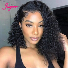 Load image into Gallery viewer, Brazilian Curly Bob Human Hair Lace