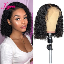 Load image into Gallery viewer, Brazilian Curly Bob Human Hair Lace