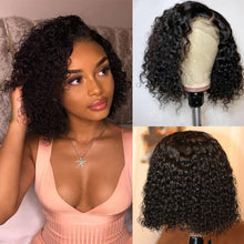 Load image into Gallery viewer, Brazilian Curly Bob Human Hair Lace