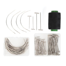 Load image into Gallery viewer, 22/23''Training Mannequin Head Canvas Wig Stand with T Pins Needles with Tripod and Comb