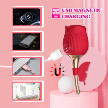 Load image into Gallery viewer, New Clitoral Sucking Vibrator Rose