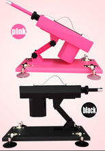Load image into Gallery viewer, New Sex Machine Strong Power Telescopic Pumping Gun With Free Dildo Attachment