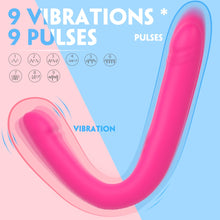 Load image into Gallery viewer, Electric Pulse Double Motor Long Dildo Automatic Thrust Vibrator